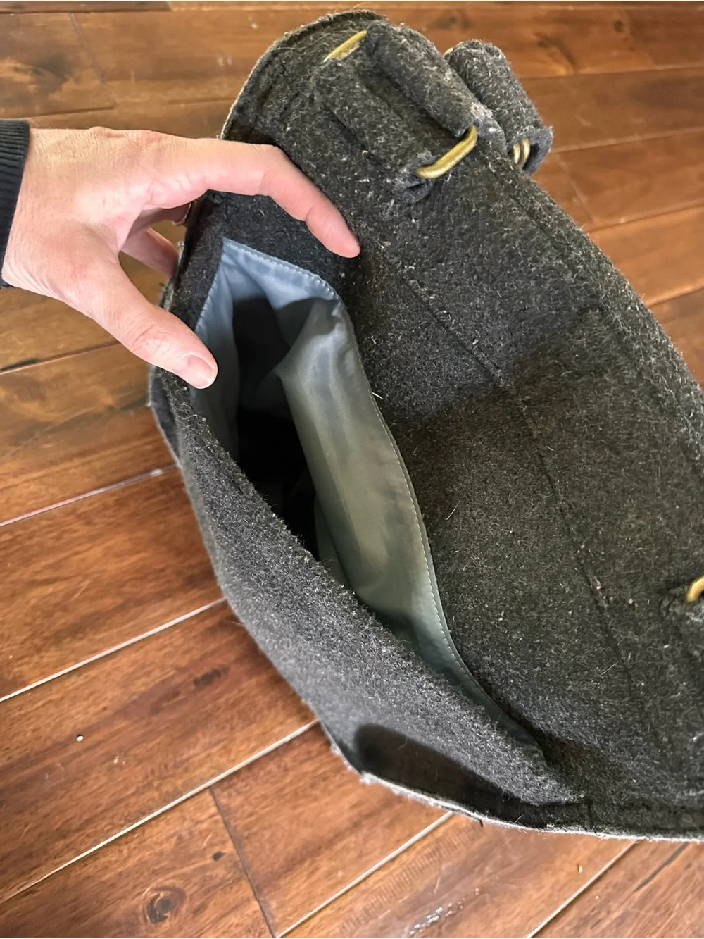 Sons of Trade messenger style diaper bag